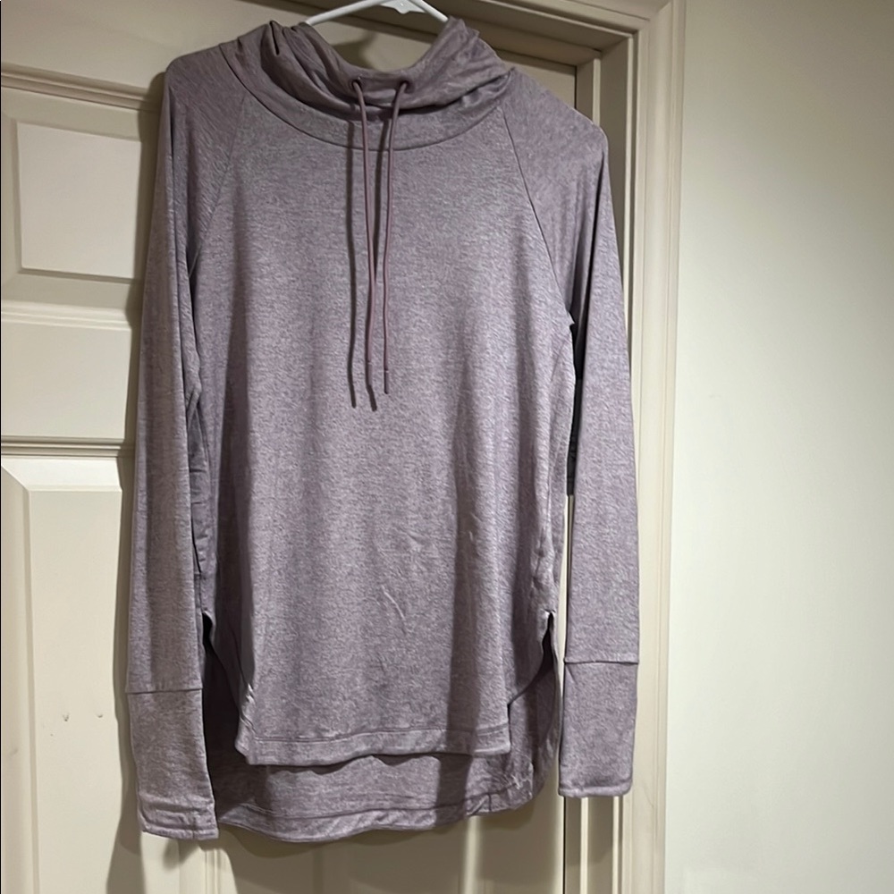 Athleta Purple Cowl Neck Long Sleeve Sweatshirt - WITH TAGS ON